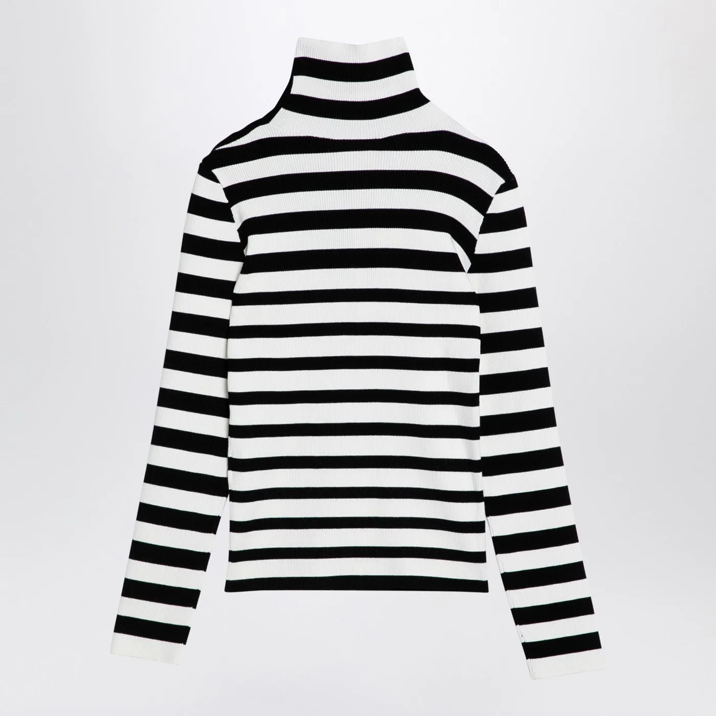 Semicouture Emeley a strisce a strisce maglione bianco/nero