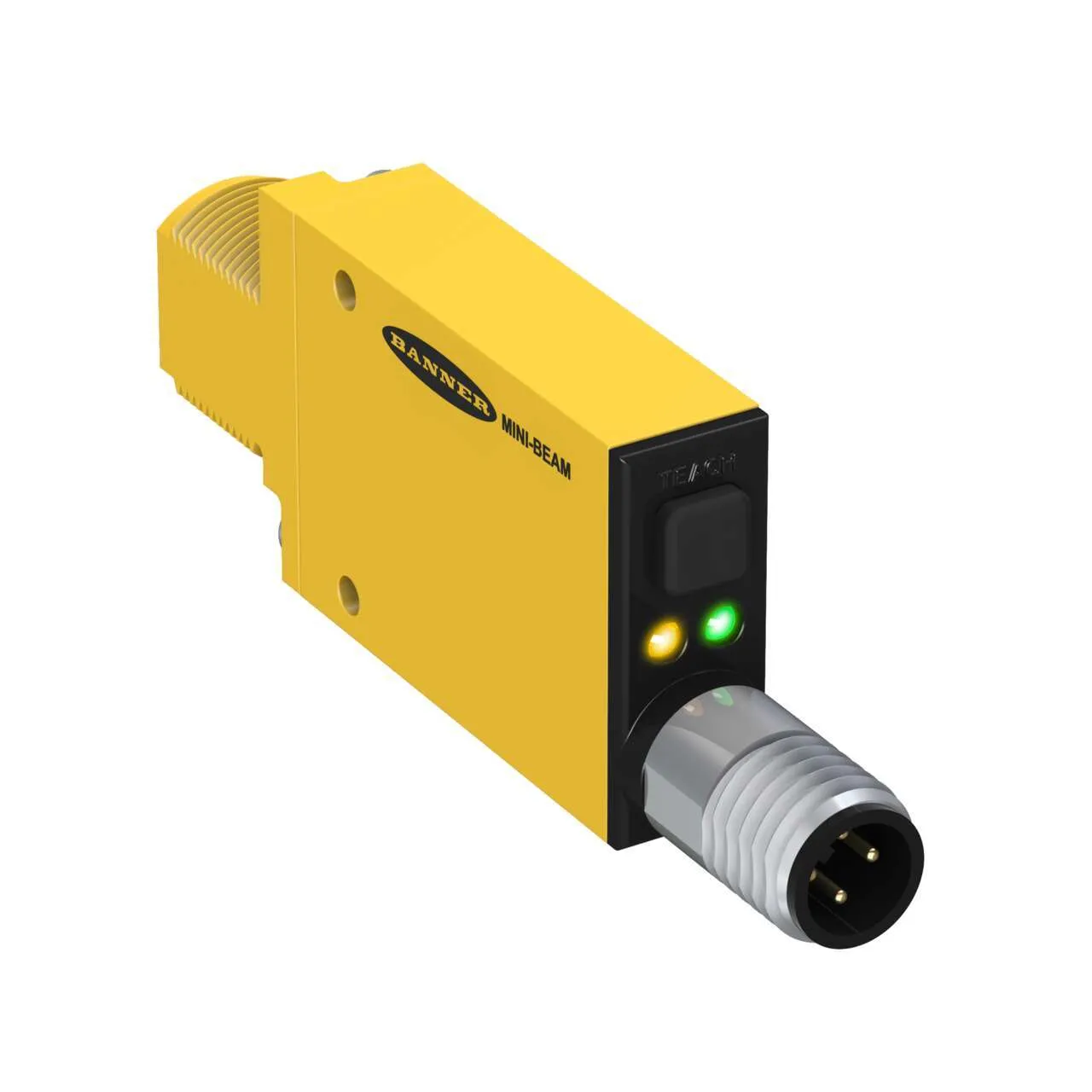 Sensore fotoelettrico Rettangolare Banner, a diffusione, rilevamento 1100 mm, uscita Bipolare NPN/PNP