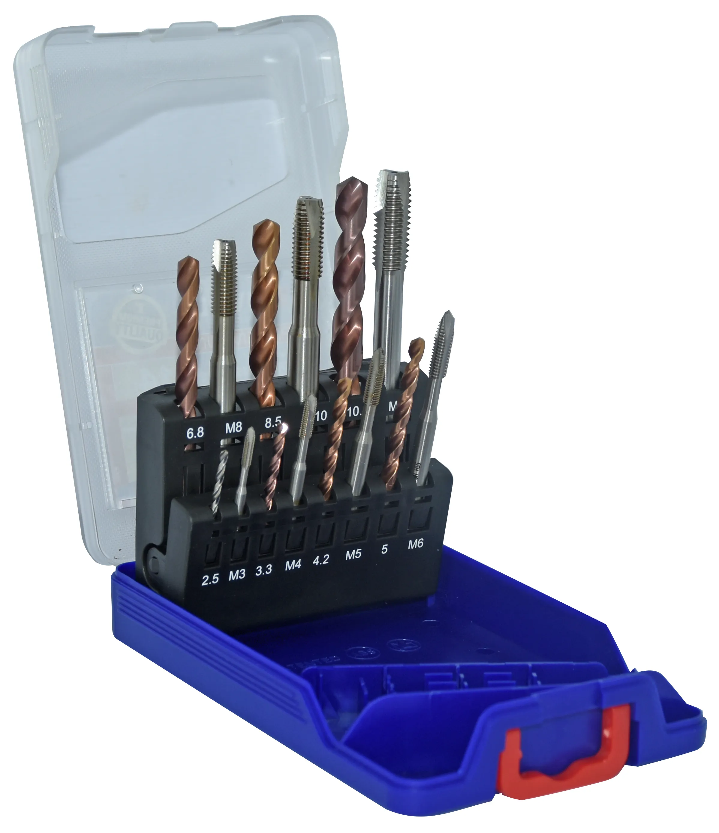 Set punte per trapano Tivoly in HSS-E, Ø da 3mm a 12mm, 14 pezzi