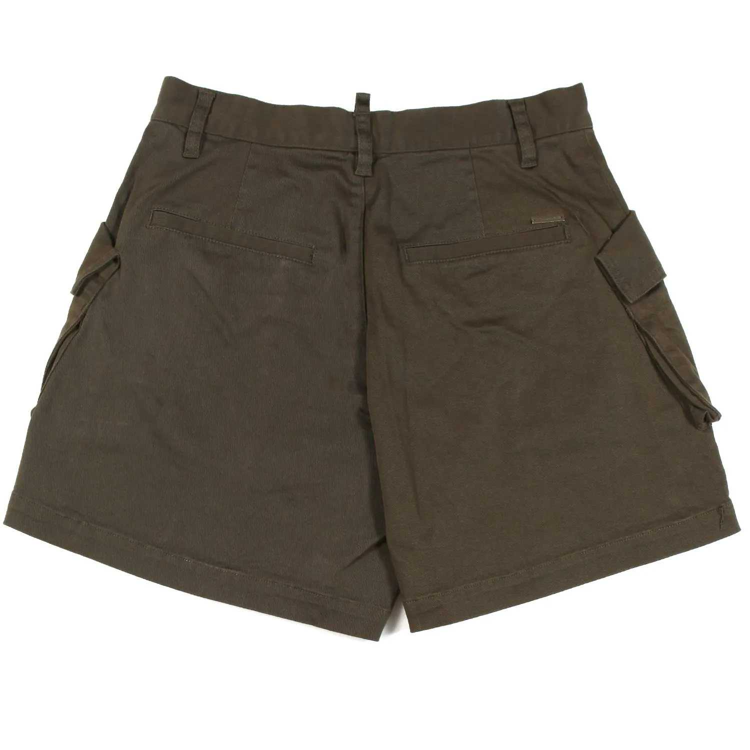 Shorts Verde Militare Bambina E Teenager