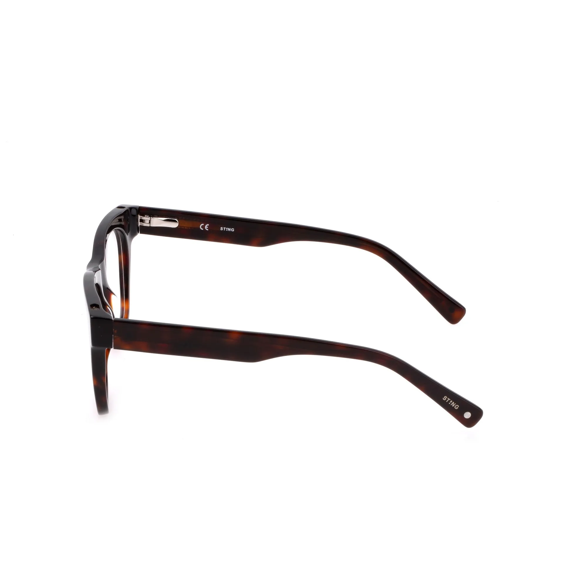   Sting VST423N Free 7 0722 Avana Scuro Lucido | Occhiale Da Vista Unisex 