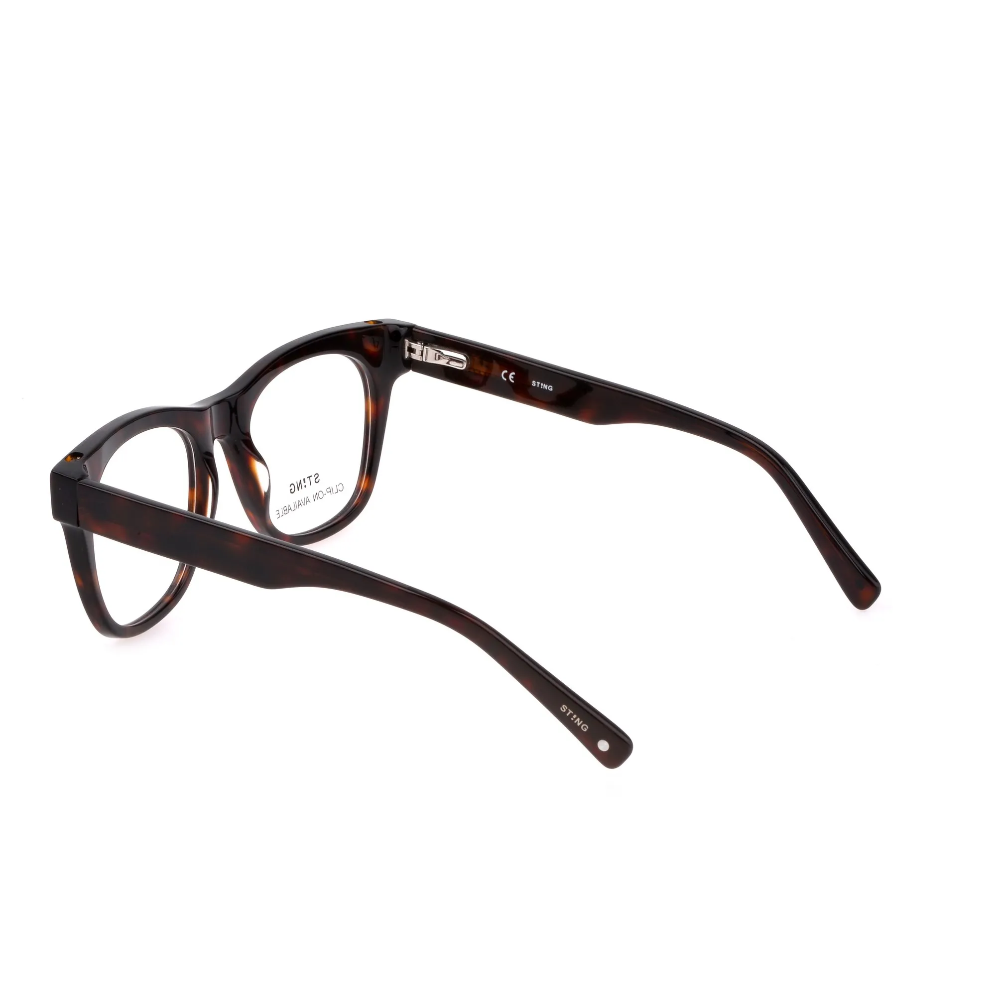   Sting VST423N Free 7 0722 Avana Scuro Lucido | Occhiale Da Vista Unisex 