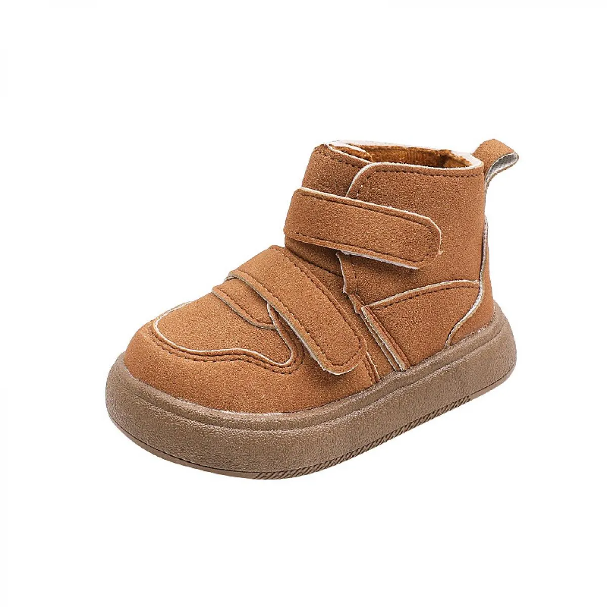 Stivali da neve per ragazzi all'aperto Scarpe da ginnastica piatte alte per bambini per ragazze Casual Scarpe da passeggio in co