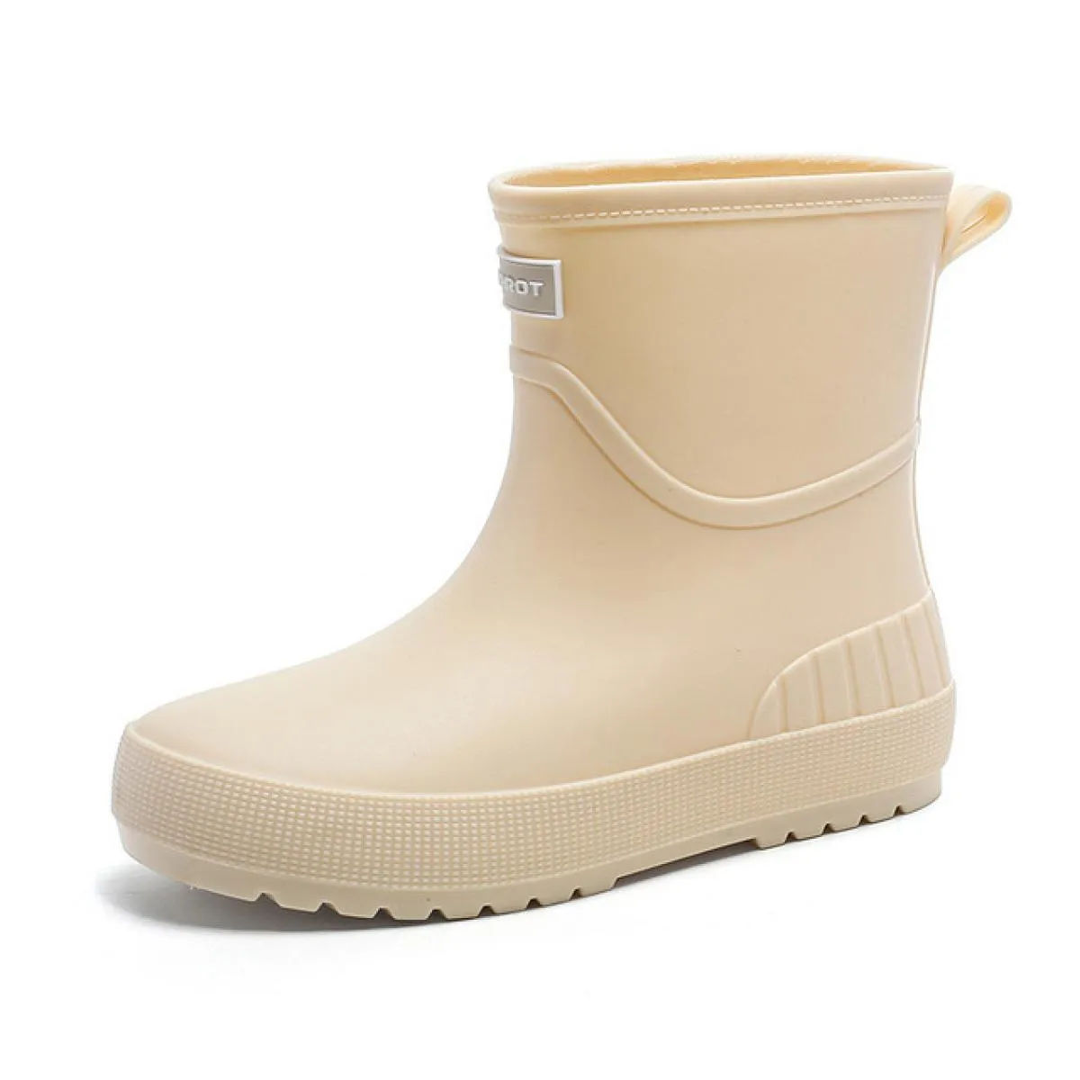 Stivali da pioggia da donna Slip On Stivali da acqua di alta qualità Scarpe impermeabili Stivali da pioggia in gomma da donna Ga