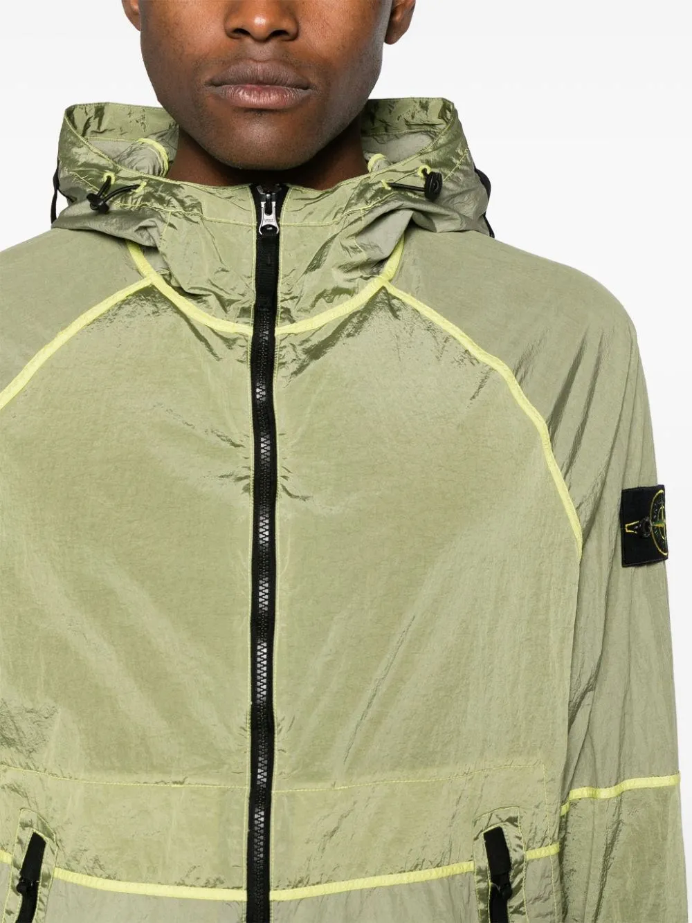   Stone Island  Giacca con cappuccio in Nylon Metal  