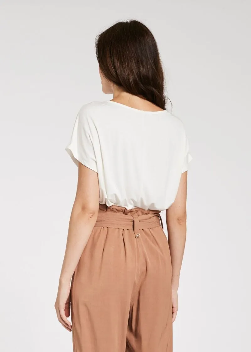 T-shirt con strass