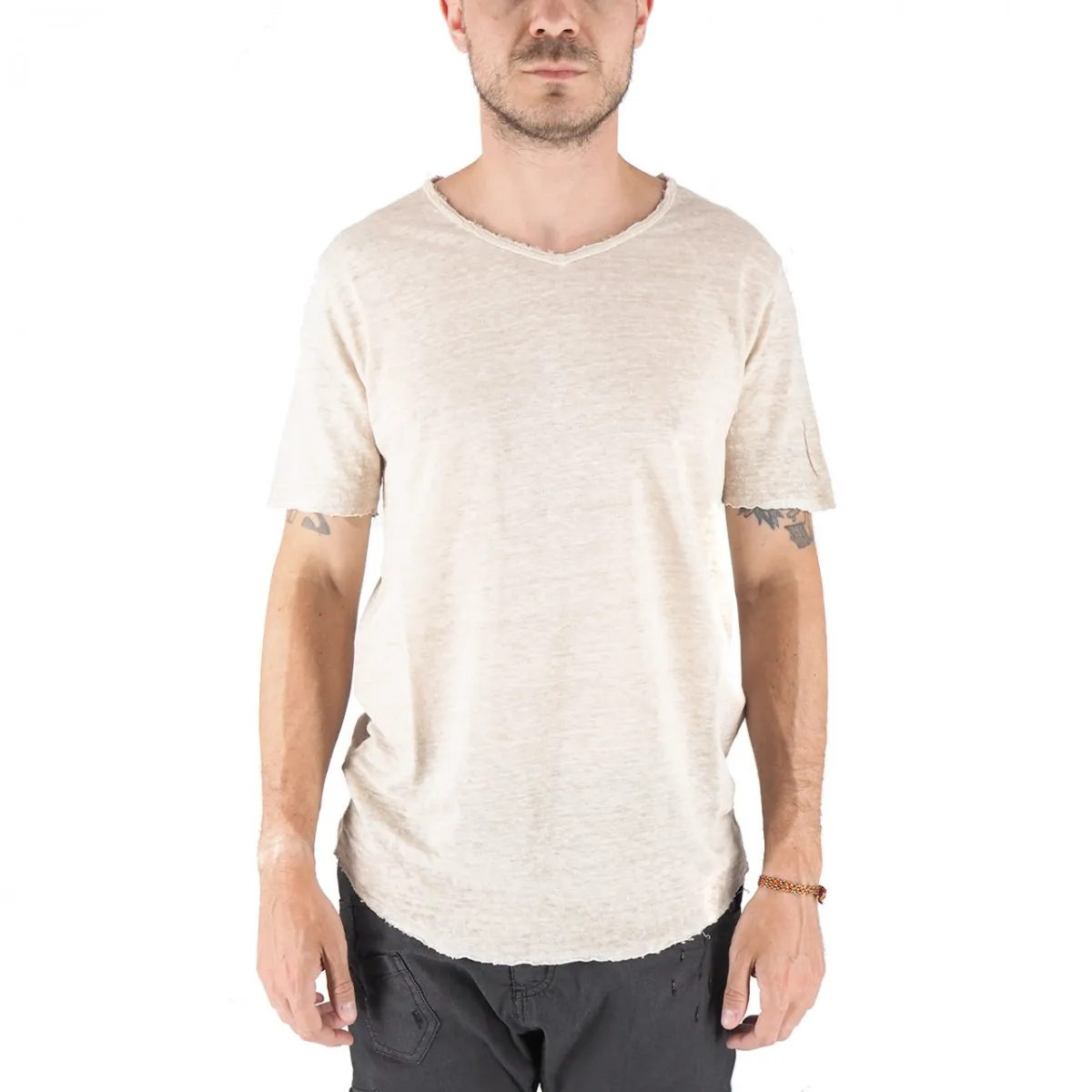 T-Shirt Granada In Puro Lino