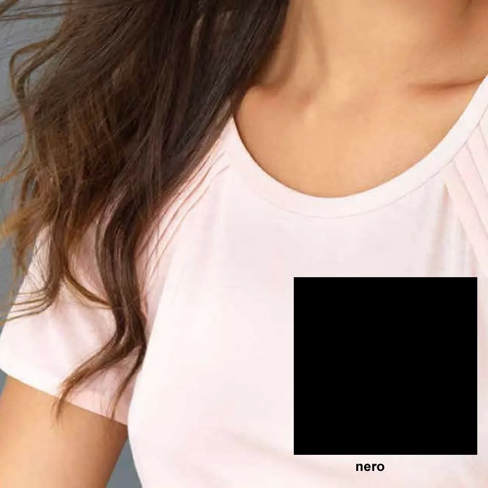 t-shirt manica corta nera 33512 emmebivi 