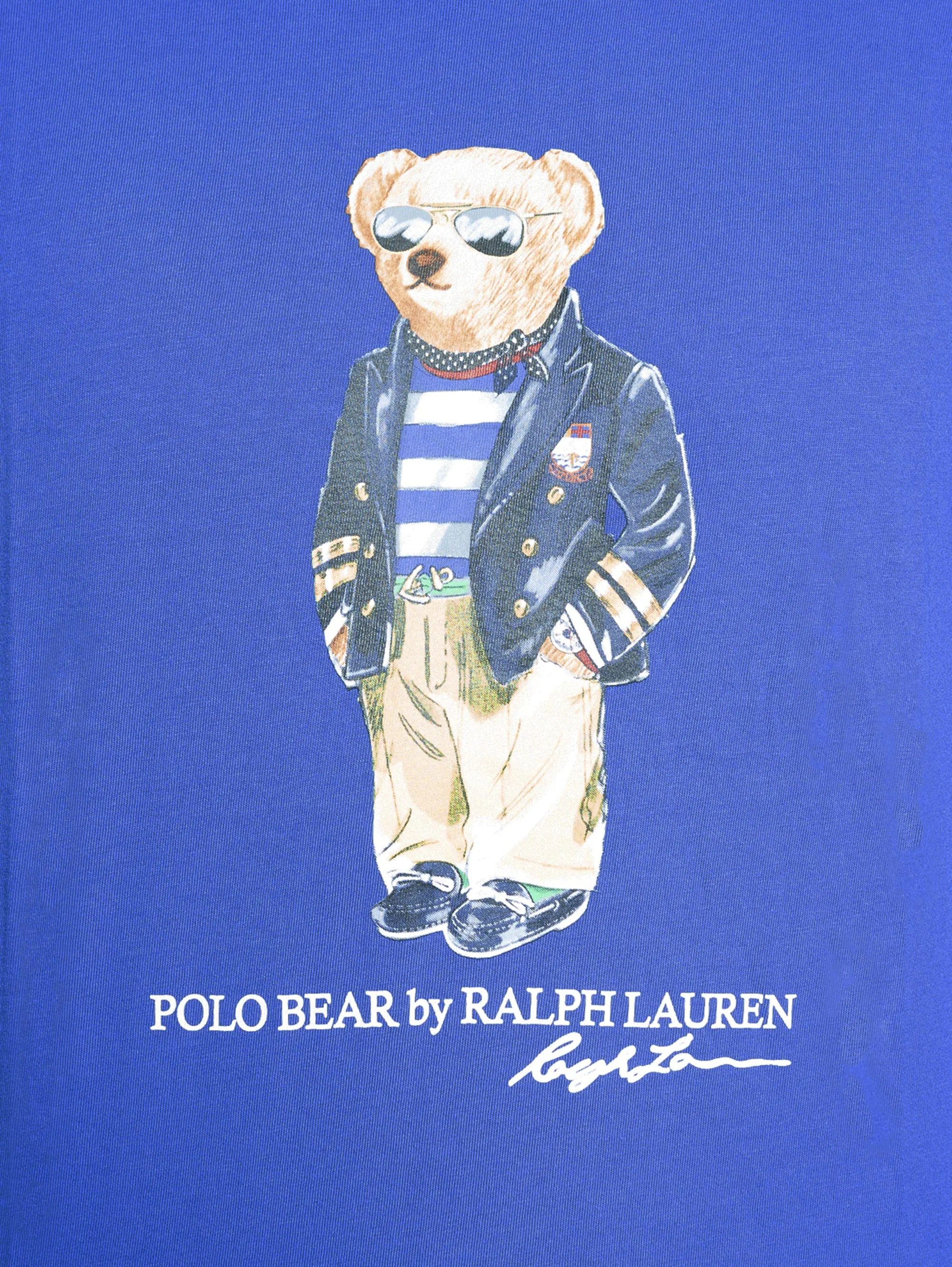 T-shirt Teddy Bear Blu