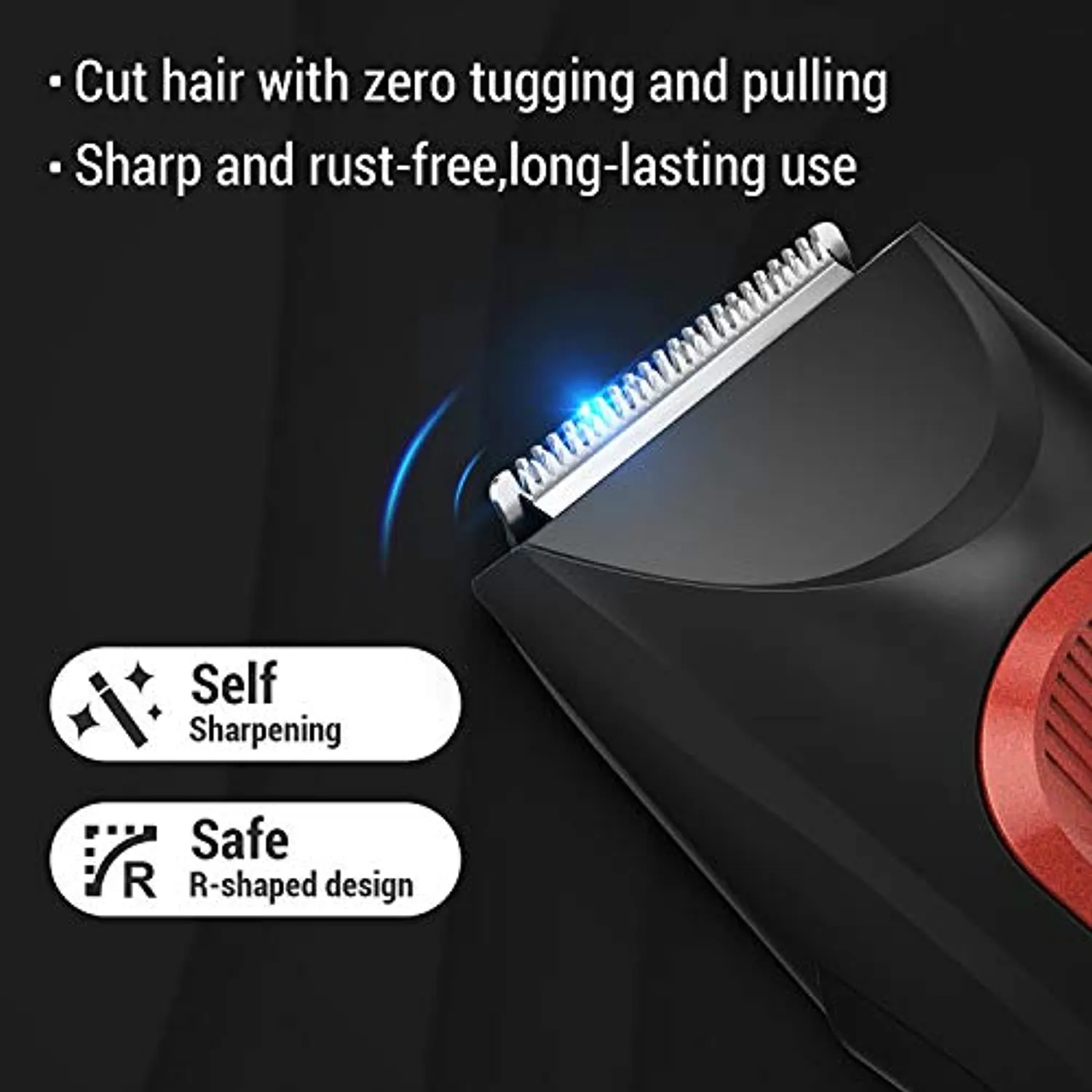 Tagliacapelli Uomo Professionale, Regolabarba Elettrico, Trimmer Precisione, Rasoio Barba Tagliatrice Capelli Ricaricabile Imper