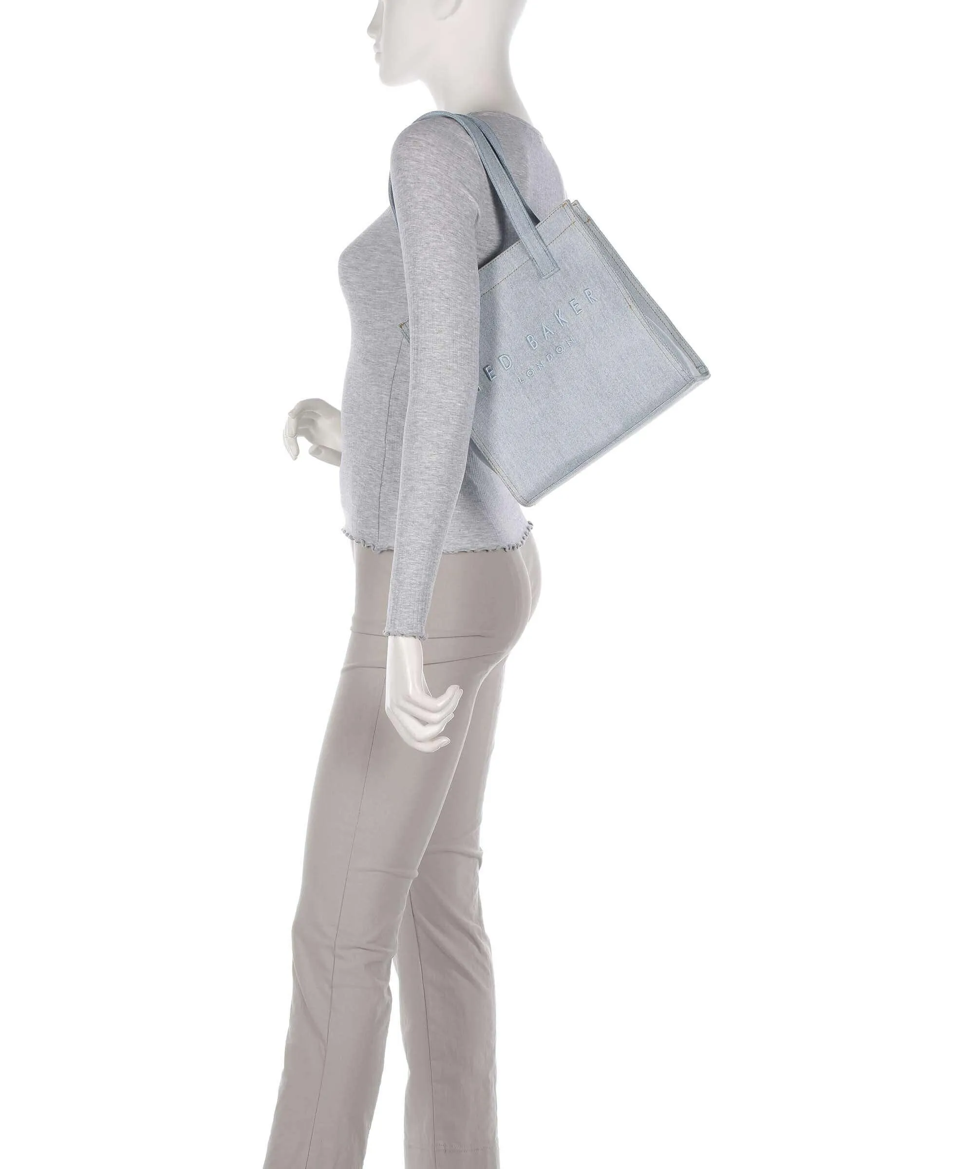  Ted Baker Denima Borsa shopper cotone jeans  
