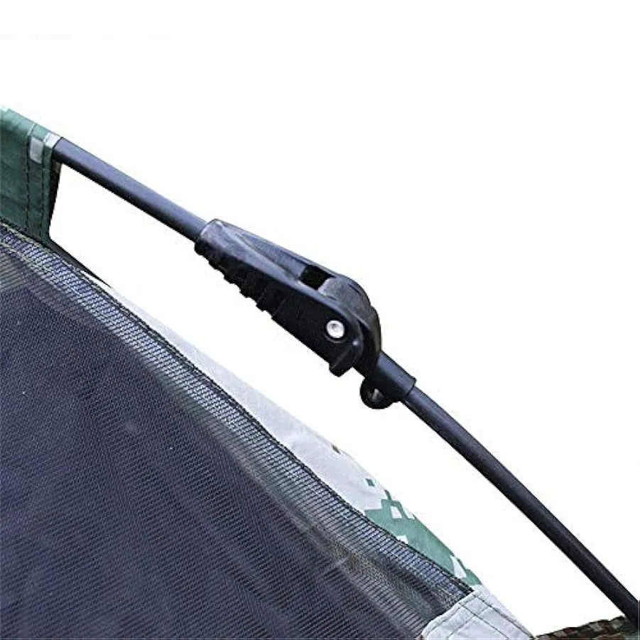 Tenda impermeabile portatile per 4 stagioni, tenda da campeggio per due persone con zaino e sacco a pelo, automatica istantanea,