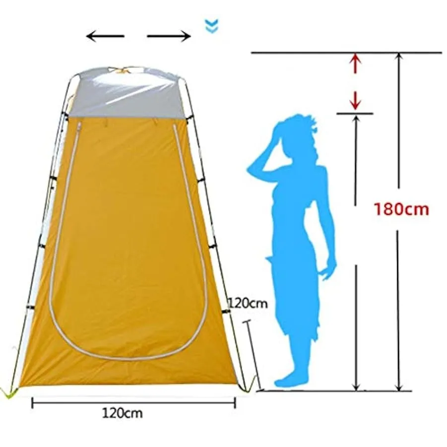Tenda Leggera,Tenda per Zaino in Spalla all’Aperto,Tenda Pop-up Leggera Impermeabile per 1 Persona,per Campeggio ng Vacanze,Inst