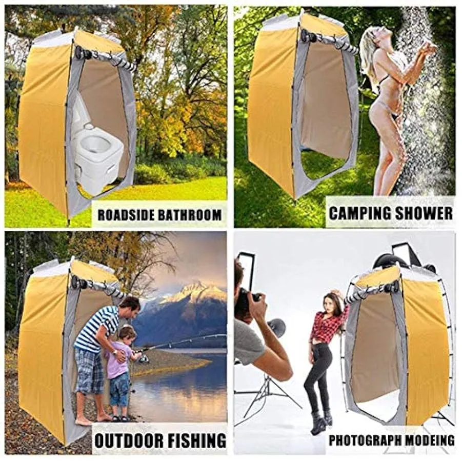 Tenda Leggera,Tenda per Zaino in Spalla all’Aperto,Tenda Pop-up Leggera Impermeabile per 1 Persona,per Campeggio ng Vacanze,Inst