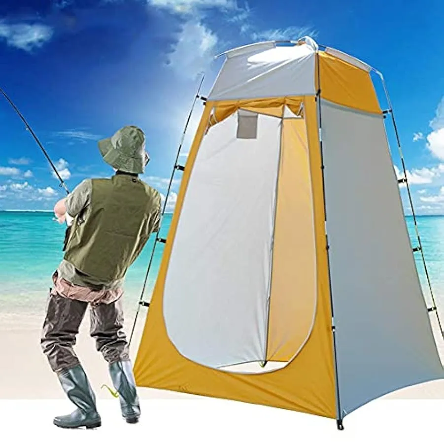 Tenda Leggera,Tenda per Zaino in Spalla all’Aperto,Tenda Pop-up Leggera Impermeabile per 1 Persona,per Campeggio ng Vacanze,Inst