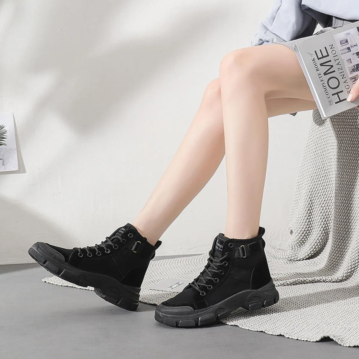 Tenis Feminino Donne High Top Piattaforme Designer Casual Scarpe da donna Luce Chunky Scarpe di tela per le donne 2022 Zapatos D