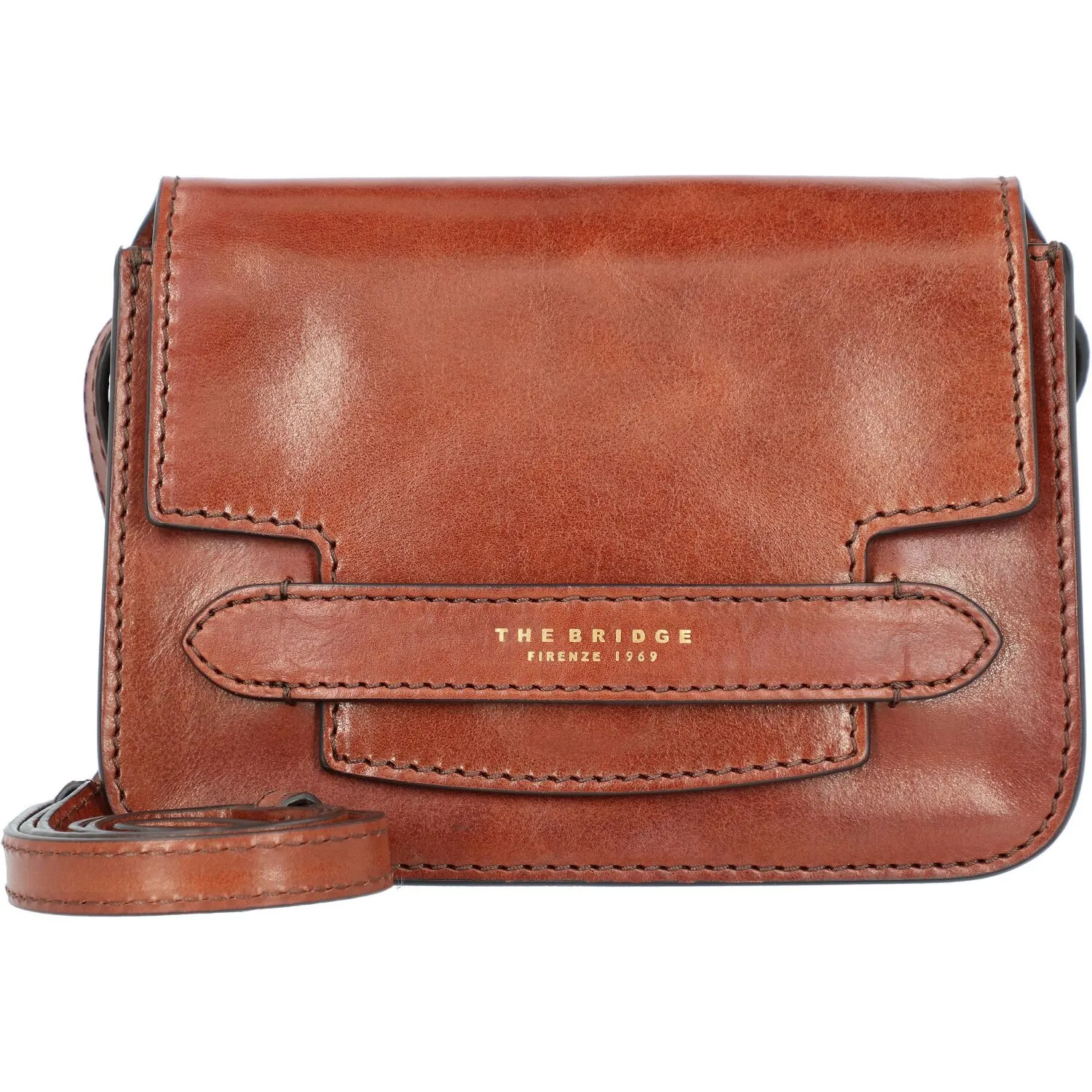 The Bridge Lucrezia Borsa a tracolla in pelle 18 cm
