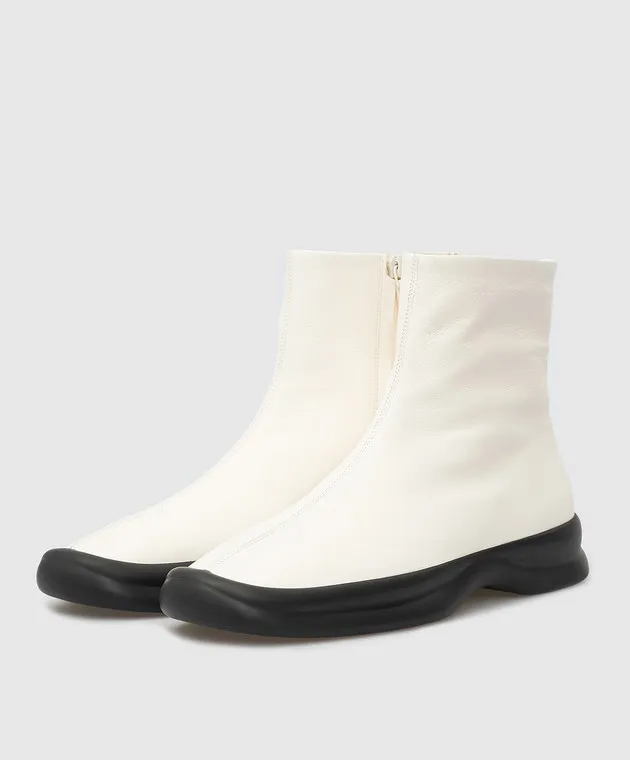 The Row Stivali in pelle marrone chiaro F1210LSG66
