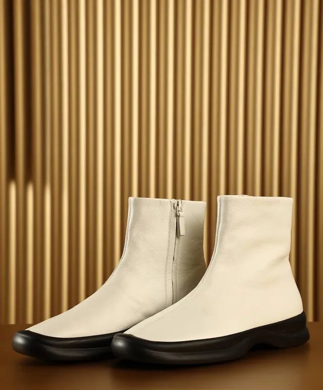 The Row Stivali in pelle marrone chiaro F1210LSG66