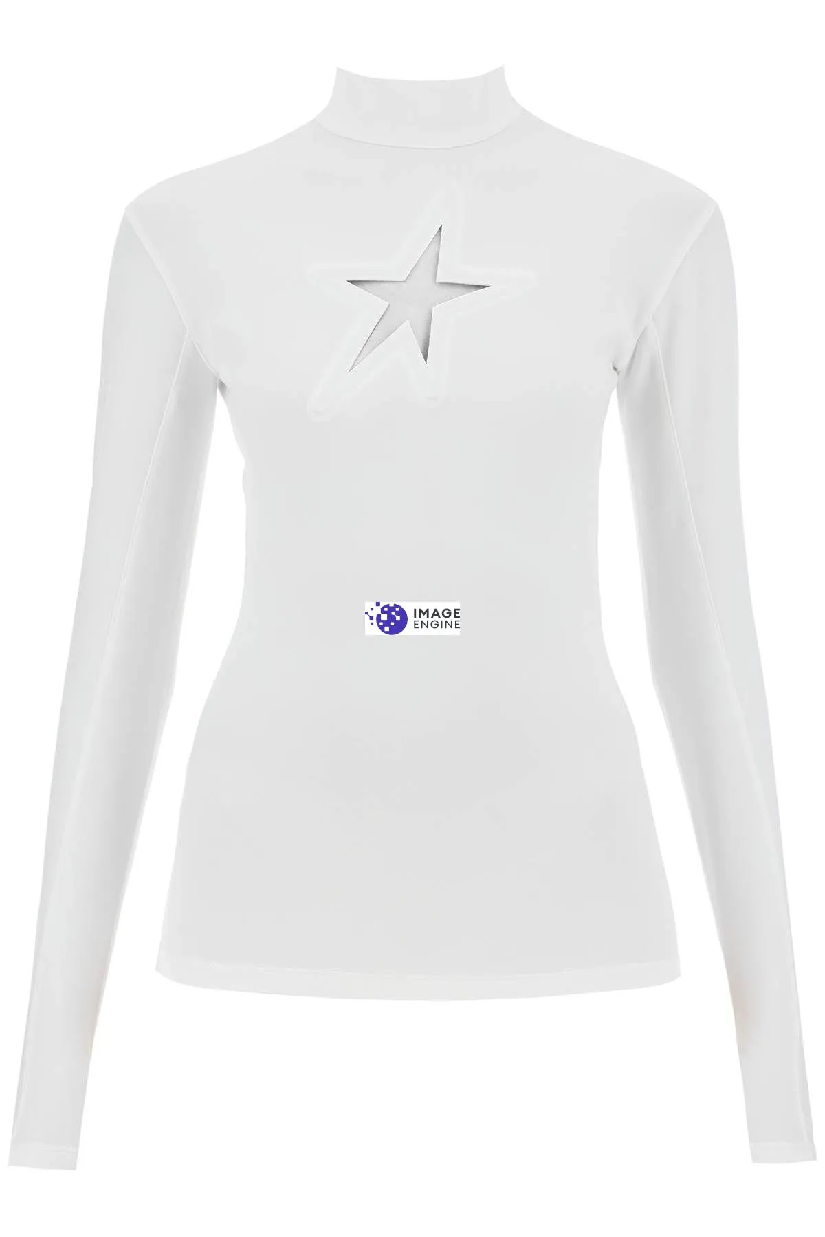 Top a maniche lunghe Star