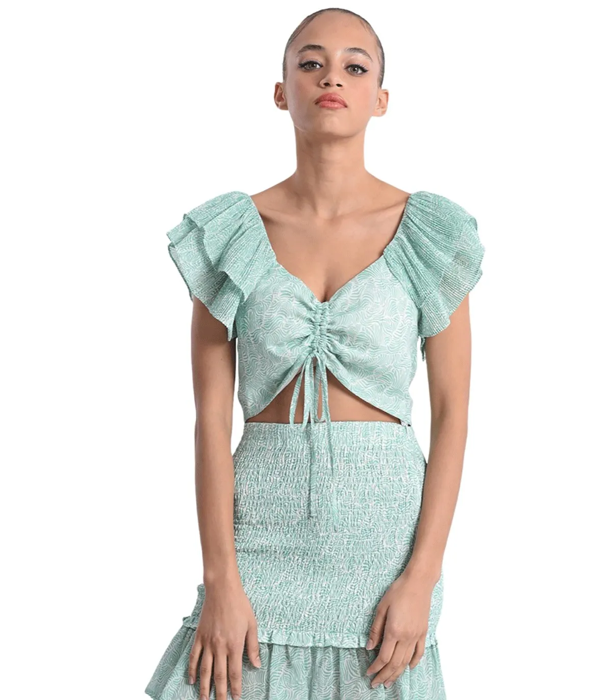 Top Donna Cropped fantasia Molly Bracken