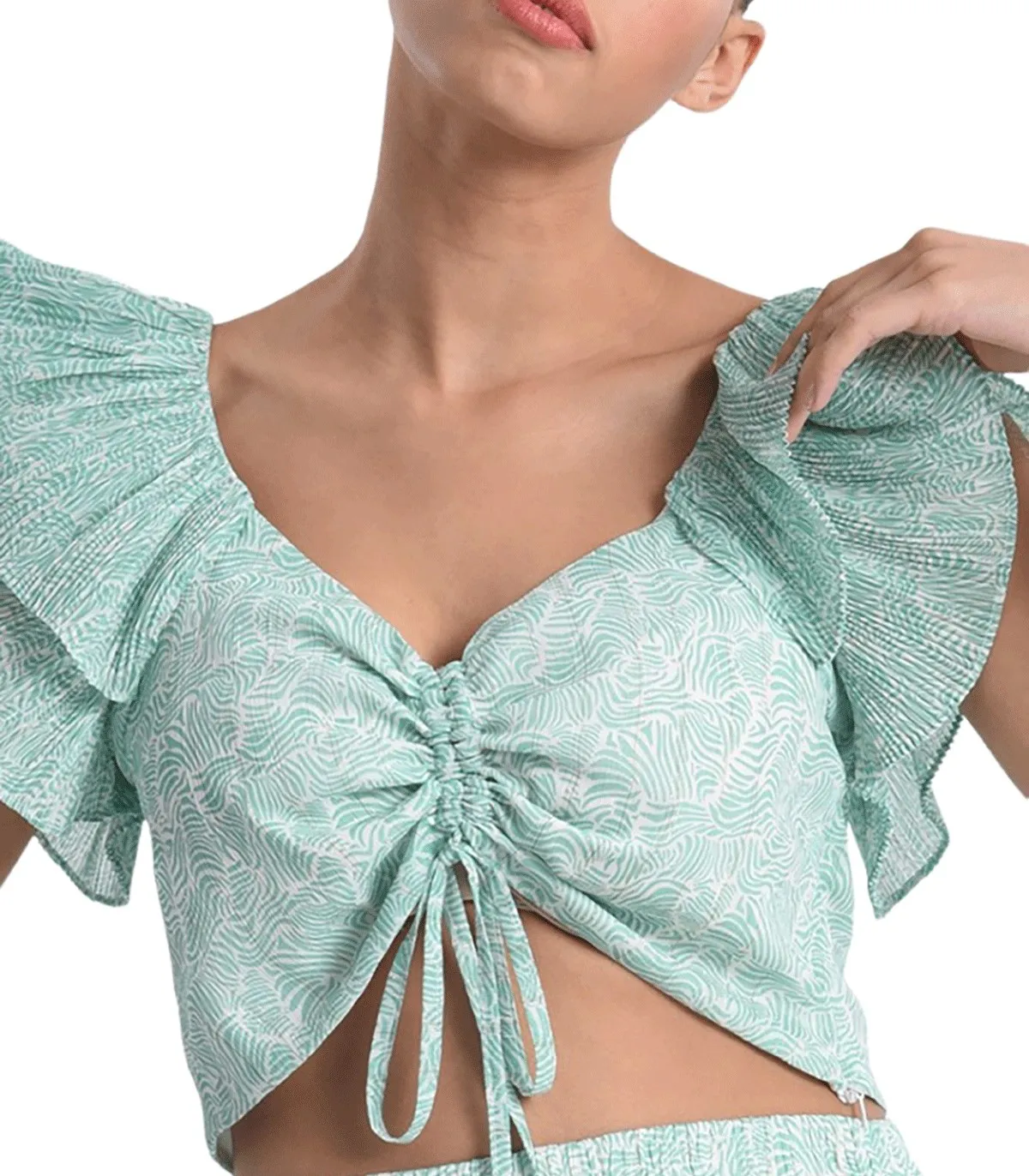 Top Donna Cropped fantasia Molly Bracken