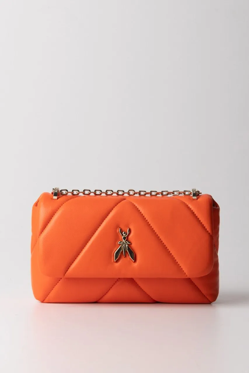 Tracolla con patta Fly Puffy Solar Orange