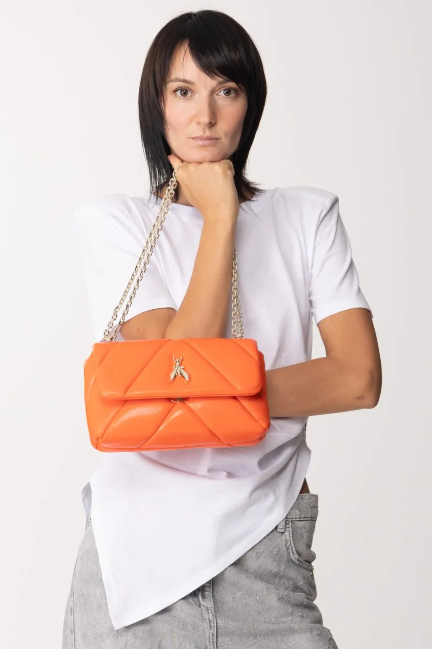 Tracolla con patta Fly Puffy Solar Orange