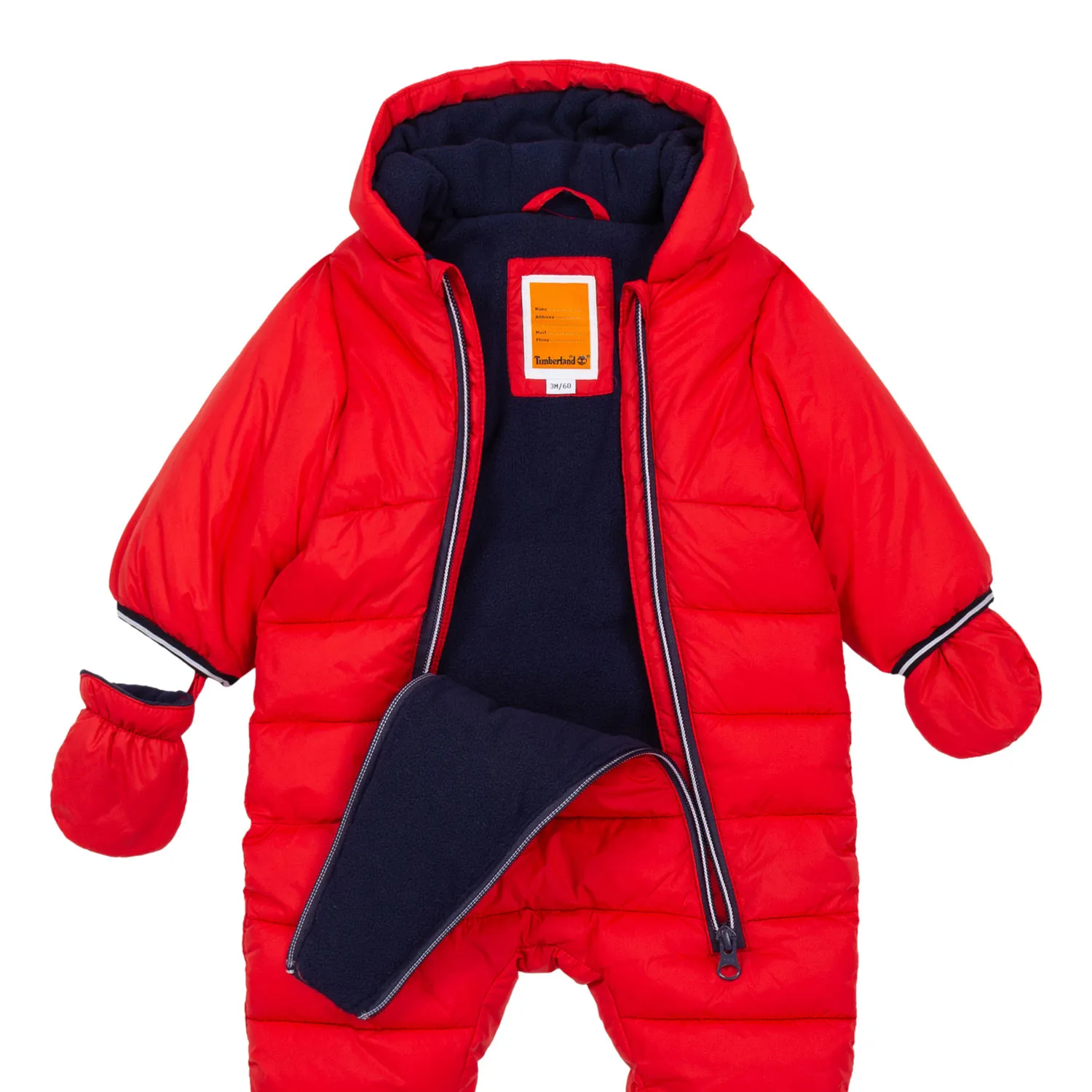 Tutina Da Neve Rossa E Blu Neonato