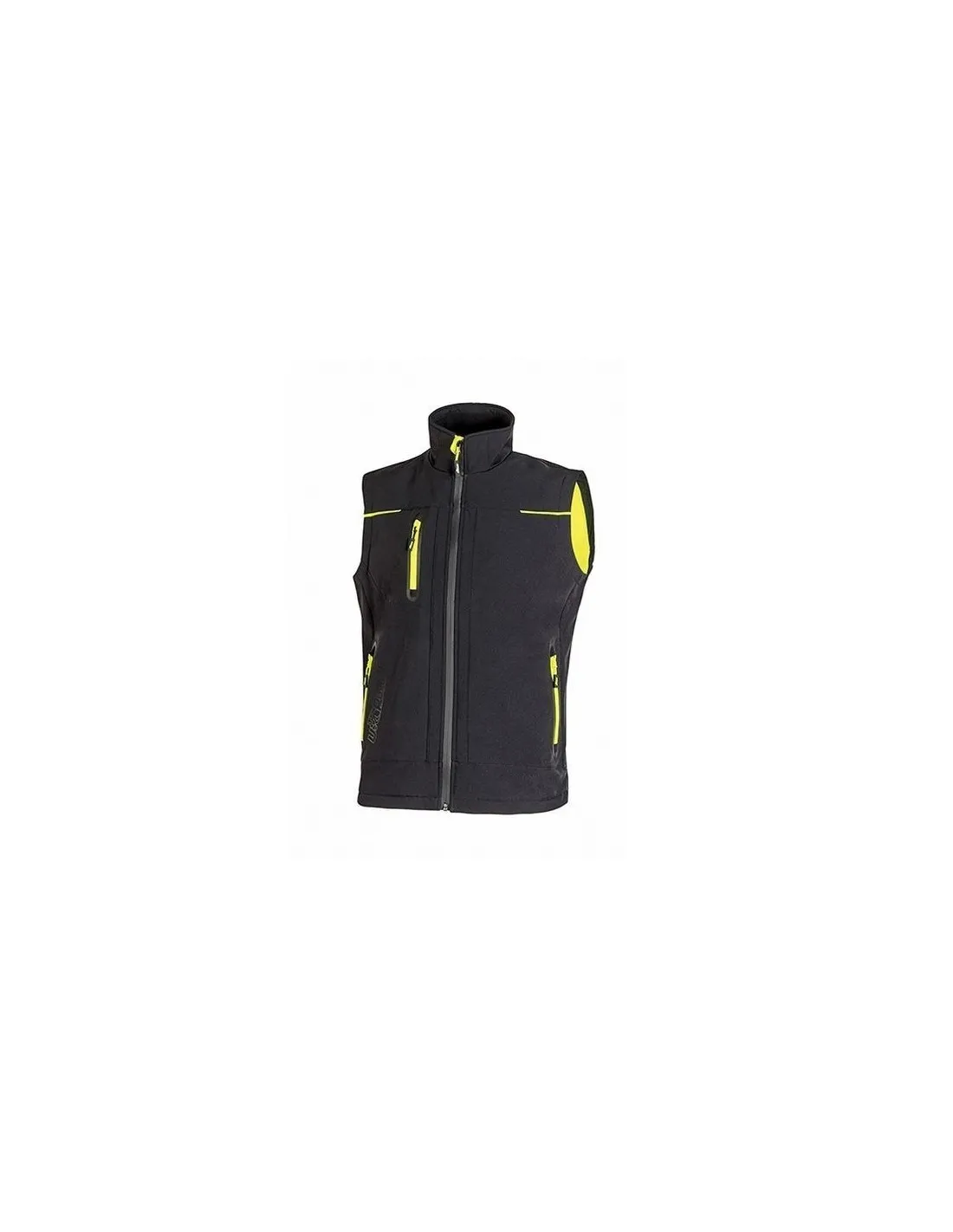U-POWER -  GILET BLACK CARBON DA LAVORO - NYLON/SPANDEX