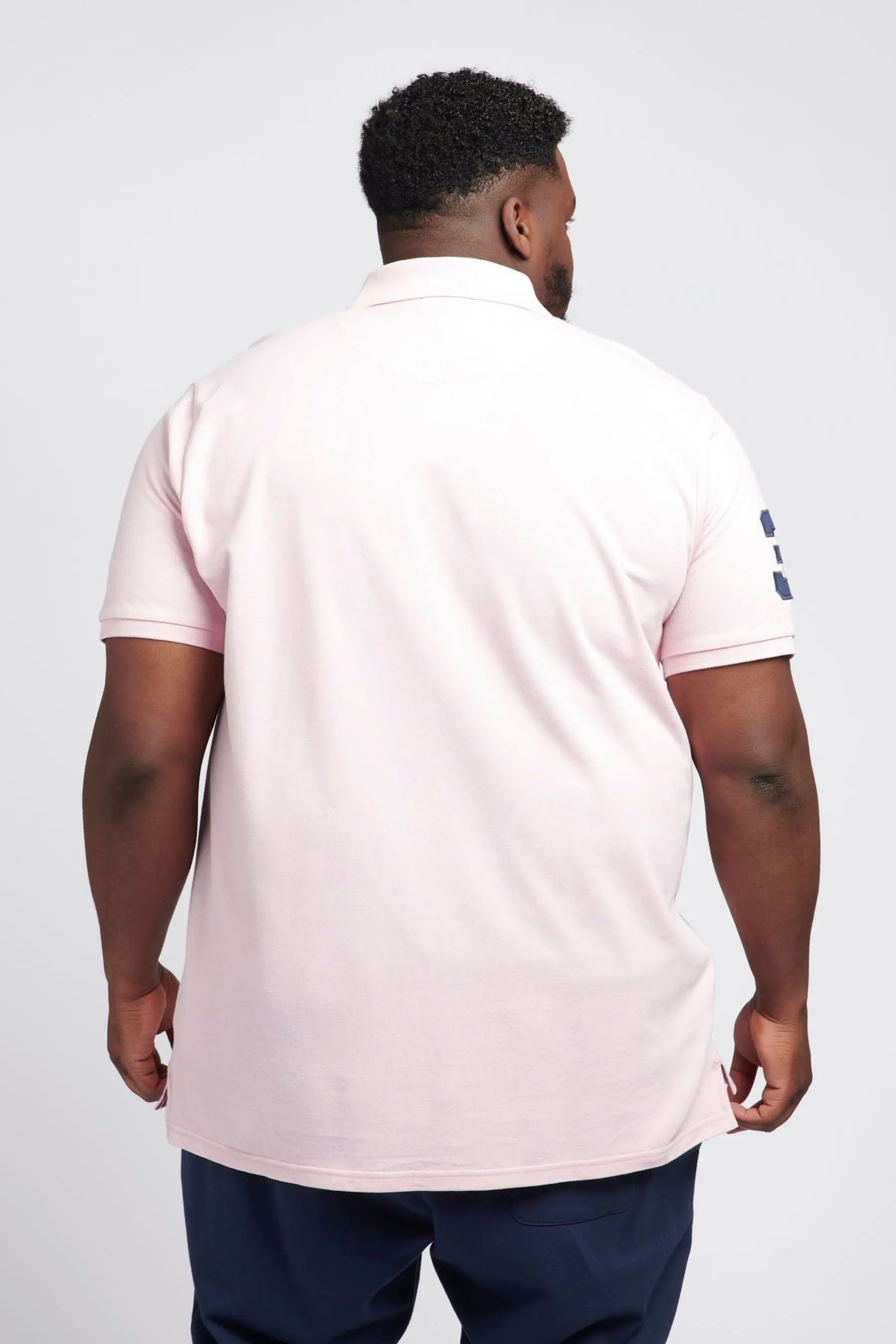 U.S. Polo Assn. Uomo - Player 3 - Polo in piqué con logo e Tall Big & Tall