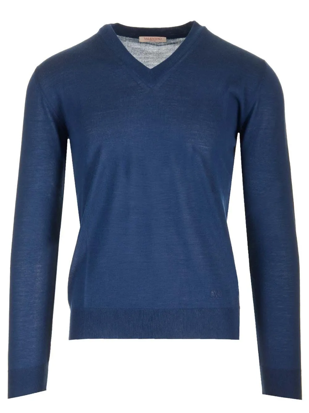   Valentino Garavani  Maglione Vlogo signature blu  