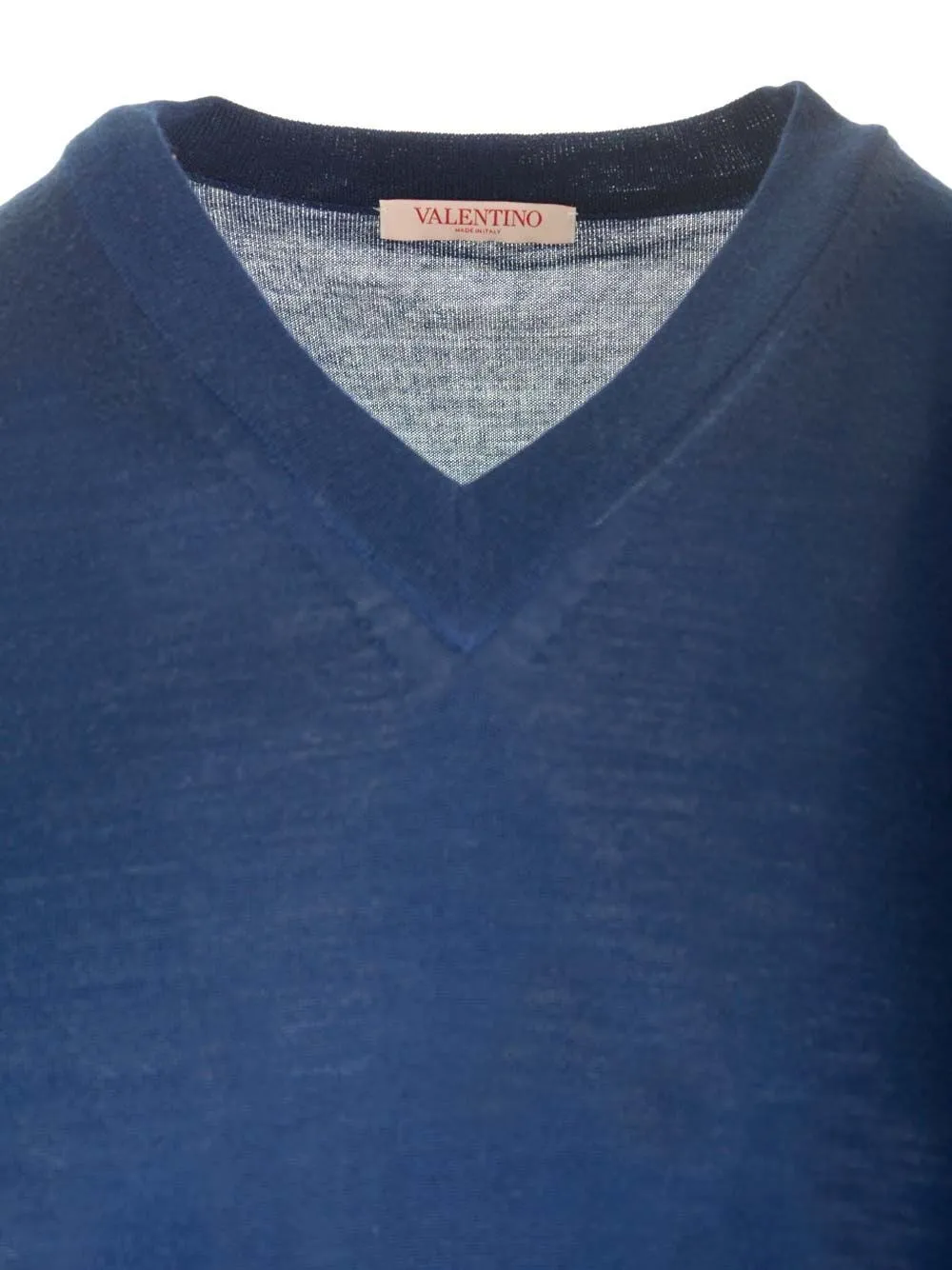  Valentino Garavani  Maglione Vlogo signature blu  